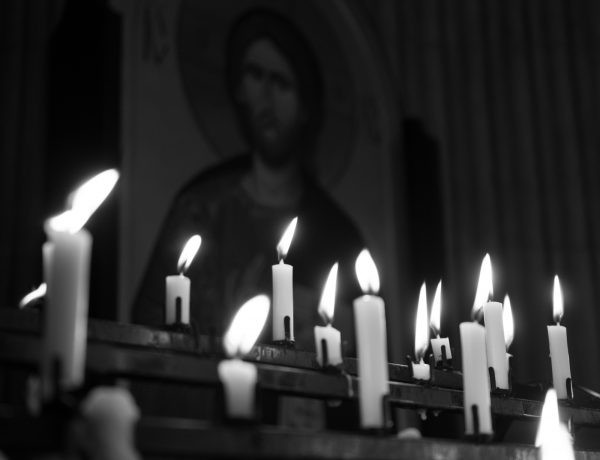 Candles in Church